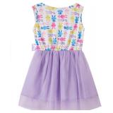 Girls Sleeveless Dress Toddler Bunny Tutu Sundress Casual Party Dresses 6-12m