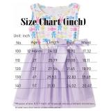 Girls Sleeveless Dress Toddler Bunny Tutu Sundress Casual Party Dresses 6-12m