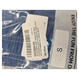 Arcweg Mens Swimming Trunks 2 in 1 with Boxer Liner 5.5" Quick Dry Swimwear Bathing Suit Swim Shorts with Zipper Pockets Size S