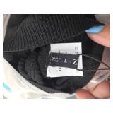 ZAFUL Womens 2025 Summer Mini Tank Dresses Knit Sleeveless Slim Fit Crewneck Petite Party Club Short Bodycon Pencil Dress(1-Black, L)