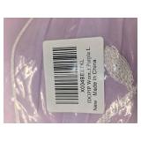 IDOPIP Women Vintage Bowknot Swing Dress Elegant Leaf Embroidery Mesh Dress 1950s Retro Cocktail Prom Gown Formal Midi Dress L