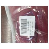 Women Summer T Shirt Casual Dress Crew Neck Wrap Ruched Bodycon Short Sleeve Party Club Mini Dresses(Red, XL