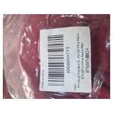 PrinStory Womens Short Sleeve Tops Summer Fashion Irregular Neck Knitted Tunic Tops Casual Loose Pullover Shirts L Wine Red