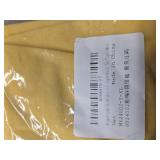 Womens Short Sleeve Shirt Soft V Neck T-Shirt Loose Fit Lightweight Basic Tee Top XL Yellow