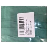 OFEEFAN Womens Tops Tulip Short Sleeve Blouses Pleated Front Summer Beach Vacation Outfits Size L Grass Green