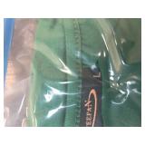 OFEEFAN Womens Tops Tulip Short Sleeve Blouses Pleated Front Summer Beach Vacation Outfits Size L Grass Green