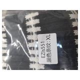 LILLUSORY Fall Sweater Vest Women Crew Neck Sleeveless Striped Sweater Cap Sleeve Knit Tops 2024 Trendy Fashion Clothes, X-Large, Seblack