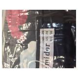 Nemidor Plus Size Maxi Dresses for Curvy Women Casual Short Sleeve Chevron Print Long Dress with Pocket Size 24