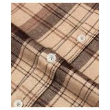 siliteelon Toddler Baby Boys Plaid Flannel Shirt Long Sleeve Button Down Shirts 6-12 m