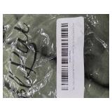 Long Round Hem V-Neck Button Casual Short/Long Sleeve Henley Heather T Shirt Top size S Heather Green