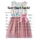 Girls Sleeveless Dress Toddler Bunny Tutu Sundress Casual Party Dresses 1-5Y