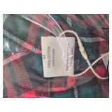 SIORO Mens Robe Flannel Cotton Plaid Bathrobe Soft Shawl Collar Loungewear M
