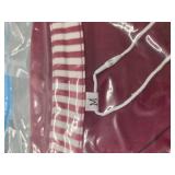 NIASHOT Polo Shirts for Men Summer Short Sleeve Golf Polos Quick-Dry Moisture Wicking T-Shirts Fashion Clothes Mens Gifts M Wine Red