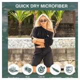 Kanu Surf Womens Marina UPF 50 Active Swim Board Short size 14