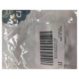 CiCiBird Womens Dressy Button Down Shirt Casual Ruffle Short Sleeve Blouse Business Work V Neck Tops white M