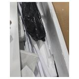 EnHomee 51\" H White Dresser with 15 Drawers Dresser for Bedroom with Charging Station & LED Lights & Hutch Sturdy Bedroom Dressers, Steel Frame, Wood Top, 51.2\" H x 39.3\" W x 11.8\" D