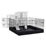 Aivituvin-AIR71 Portable Pet Playpen| Small Pet Playpen with Floor