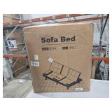 FLEXISPOT XCT3 Convertible Futon Sofa Bed with USB and Type-C Ports, Adjustable Backrest, Foldable