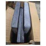 FLEXISPOT XCT3 Convertible Futon Sofa Bed with USB and Type-C Ports, Adjustable Backrest, Foldable