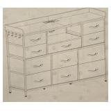 10 Drawer Dresser White