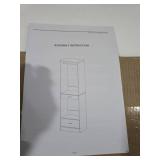 Closet System Organizer with Hanging area, Pants Rack & Drawer Expandable & Sturdy Modular Closet Storage Unit, Customizable Wardrobe Organizer for Bedroom or Walk-In Closet, White