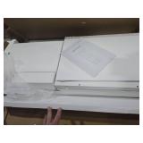 Closet System Organizer with Hanging area, Pants Rack & Drawer Expandable & Sturdy Modular Closet Storage Unit, Customizable Wardrobe Organizer for Bedroom or Walk-In Closet, White