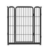 FXW Homeplus Dog Playpen Designed for Indoor Use, 1 Add-on Gate, 32\" Height for Medium Dogs Patented