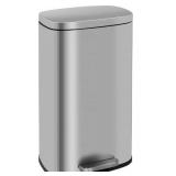 1.3 Gallon Trash Can with Lid | Stainless Steel