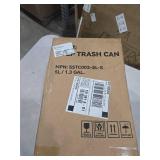 1.3 Gallon Trash Can with Lid | Stainless Steel