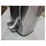 1.3 Gallon Trash Can with Lid | Stainless Steel