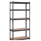 Storage Shelving Unit, 5-Tier Adjustable