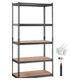 Storage Shelving Unit, 5-Tier Adjustable