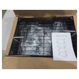 REIBII 5 Tier Metal Shelving Unit Pantry Storage Shelves Adjustable Metal Wire Shelf with Side Blockers 59.1\" H Standing Storage Rack with Hooks & Shelf Liners for Kitchen Pantry Bathroom Closet