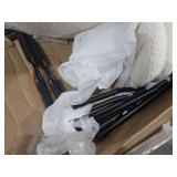 Sweetcrispy Dining Chairs Set of 2, Boucle Upholstered Modern Mid Century Round Kitchen Chairs with Curved Backrest & Metal Legs for Vanity, Living Room - Beige