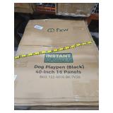 FXW Instant Dog Playpen, Portable Pet Fence for Outdoor, RV Trips, and Camping, 40inch, 16 Panels for Medium and Large Dogs Patented