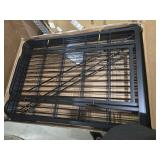 FXW Homeplus Unleashed Indoor Dog Playpen - Stress-Free and Safe Play, Heavy Duty 40 Inch 8 Panels Dog Pen for Medium and Large Dogs, Black