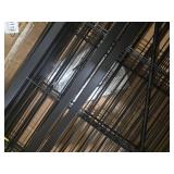 FXW Homeplus Unleashed Indoor Dog Playpen - Stress-Free and Safe Play, Heavy Duty 40 Inch 8 Panels Dog Pen for Medium and Large Dogs, Black