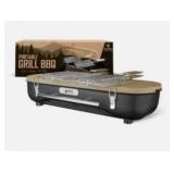 King of the Camps Portable Charcoal Grill - Tabletop Barbecue For Outdoor Cooking - Outdoor Travel Portable BBQ Grill For Camping - Mini Charcoal Grill For Camping Cooking