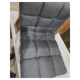 FLOGUOR Indoor 5-Position Adjustable Floor Chair with Back Support Folding Padded Gaming Sofa Chair, Lounge Chair for Adults Video Gaming, Perfect for Meditation, Reading QL050-GR