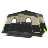 8 Person Instant Tent, Waterproof Pop Up Tents for Camping with Rainfly, 60 Seconds Easy Setup, Automatic Cabin Tent for Family Camping with Expandable Carry Bag & Upgraded Ventilation