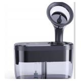 Water Powered Ear Cleaner, Electric Ear Wax Removal Kit, Ear Irrigation Kit with Sewage System and 4 Clean Mode, Safe and Effective Ear Flushing Kit for Adults with 3 Ear Tips - Black