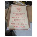 Framed Vintage Golf Wall Decor, Masters Golf Augusta National 1934 Tournament Wall Art Canvas Poster for Living Room Bedroom Office Decorations (16\" x 24\")