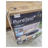 INTEX 28431EP PureSpa Plus Bubble Massage Spa 6 Person Capacity 85" x 28"