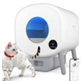 Cumrige M2 Smart Self-Cleaning Litter Box | 95L Extra-Large Automatic Cat Litter Box