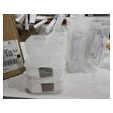 8 Pack Plactic Storage Containers