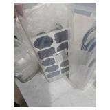 8 Pack Plactic Storage Containers