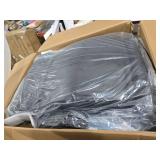 Big and Tall 700lbs Office Chair - Adjustable Lumbar Support 3D Flip Arms Heavy Duty Metal Base&Wheels, High Back Large Executive Computer Desk Chair, Thick Padded Ergonomic Design for Back Pain