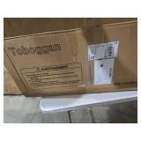 YUFU 5-in-1 Toddler Slide and Swing Set, Kids Slide with Climber, Swing, Basketball Hoop, Soccer Goal, Indoor Outdoor Playset for Toddlers Age 1-3 (Blue