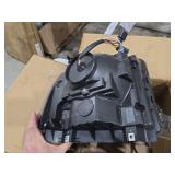 500% Brighter LED Projector Sequential LED DRL Headlight Assembly Fit for 2005-2007 2005 2006 2007 05 06 07 F250 F350 F450 F550 Super Duty/2005 Ford Excursion (Black Housing Clear Reflector)