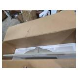 TOLEAD 36\" Bathroom Vanity Sink White